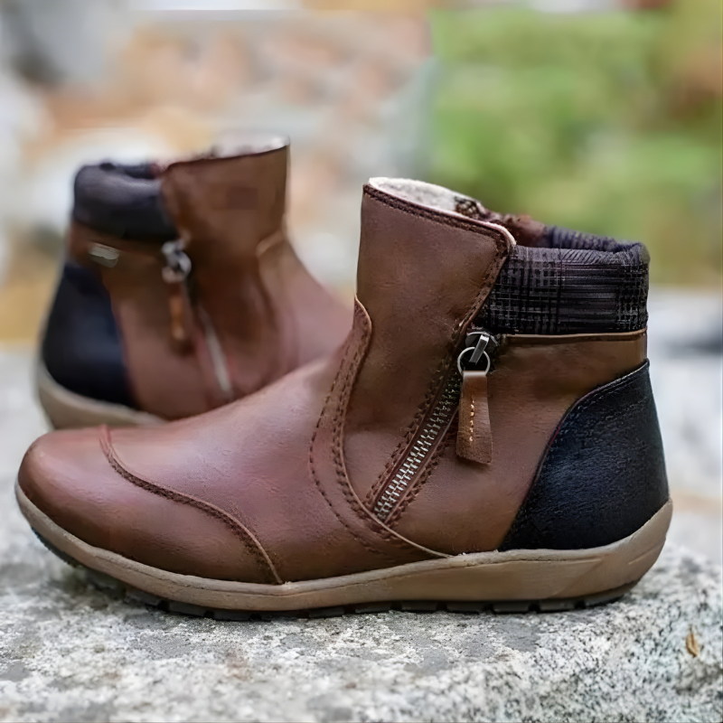 Elvoria | Cozy Comfort Ankle Boots