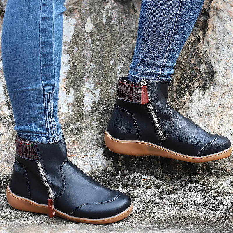 Elvoria | Cozy Comfort Ankle Boots