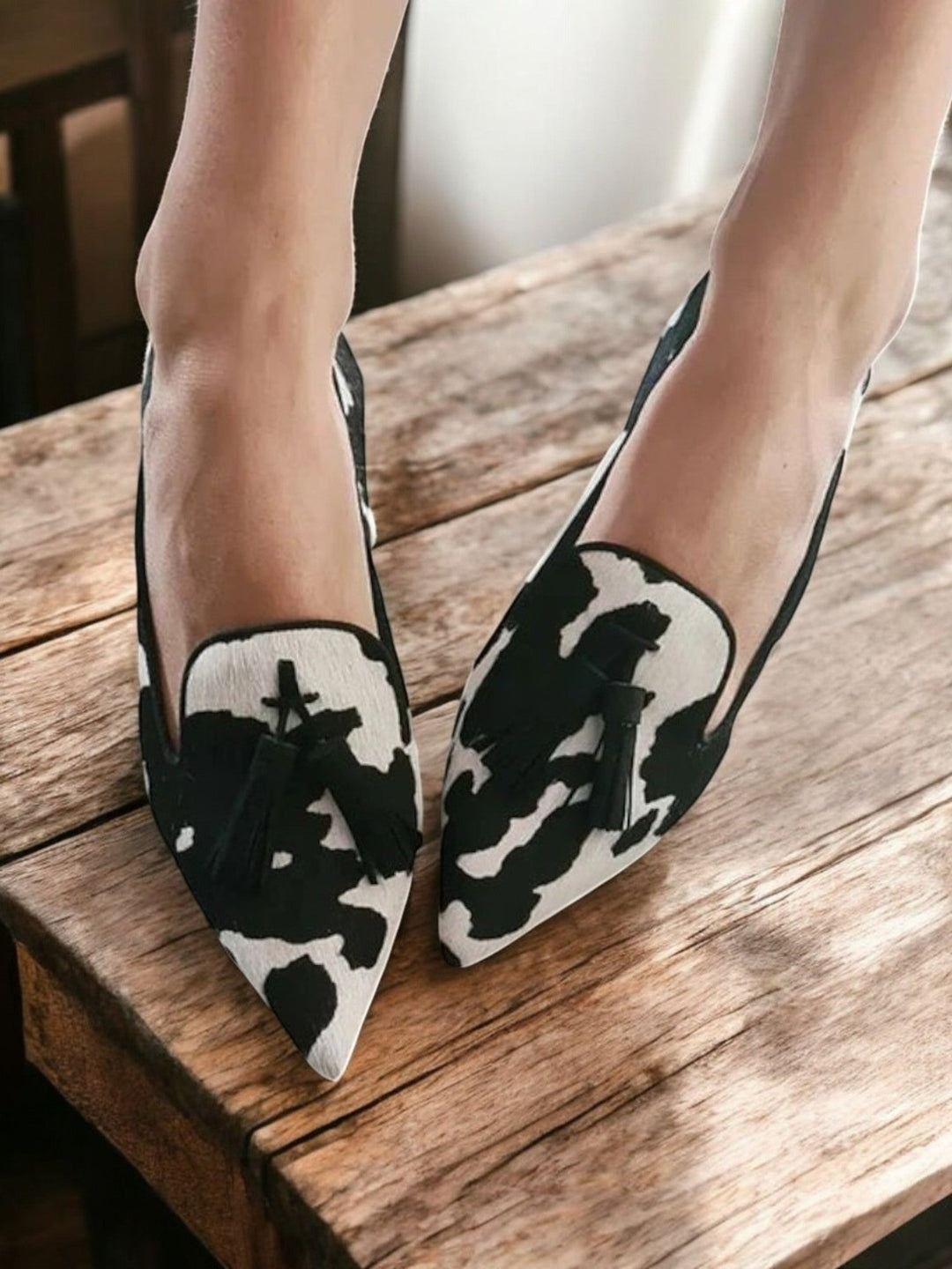 Riley | Bold Patterned Loafers