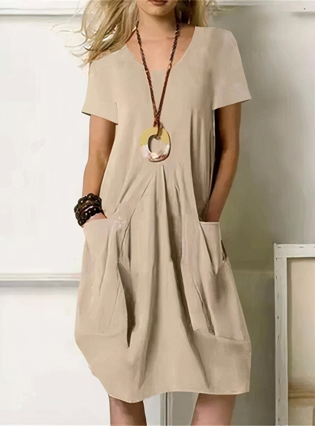 Sena | Minimalist Pocket Dress