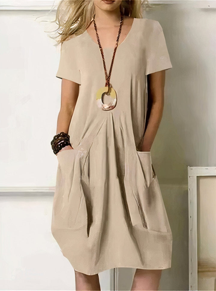 Sena | Minimalist Pocket Dress