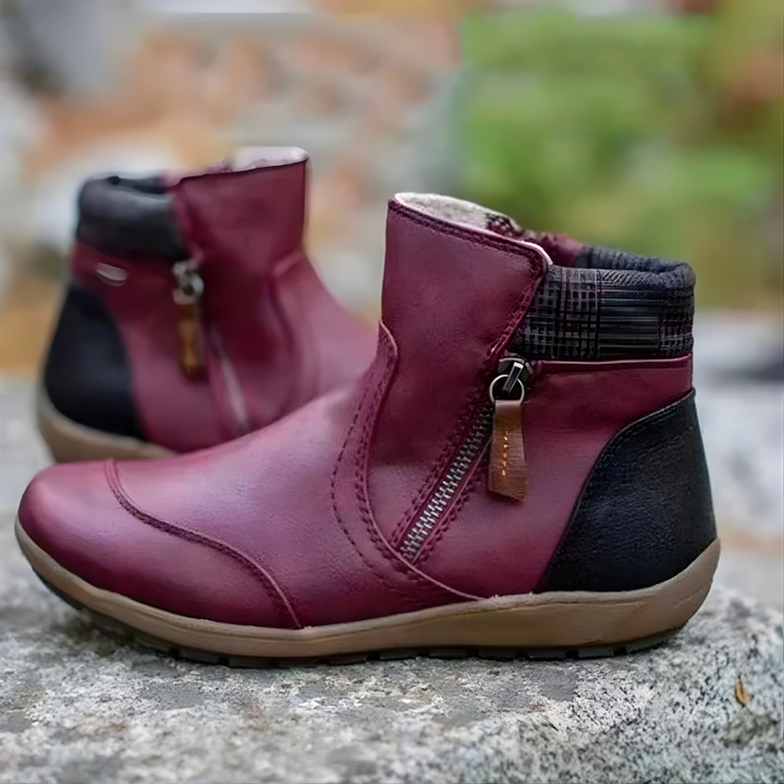 Elvoria | Cozy Comfort Ankle Boots