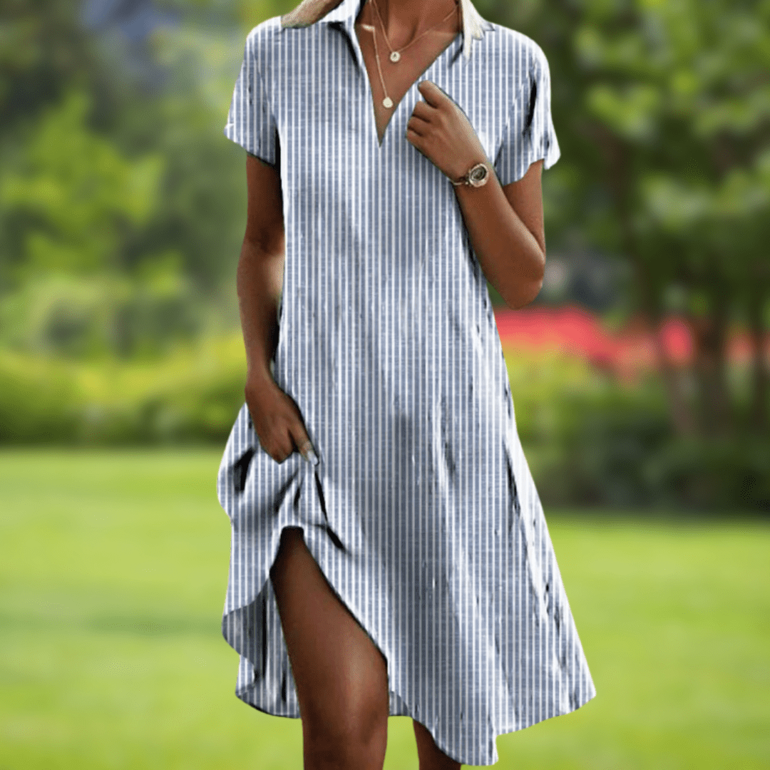 Nerina | V-Neck Summer Dress