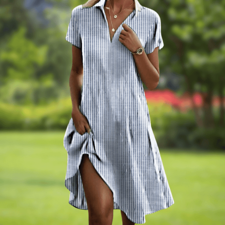 Nerina | V-Neck Summer Dress