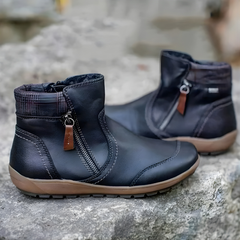 Elvoria | Cozy Comfort Ankle Boots