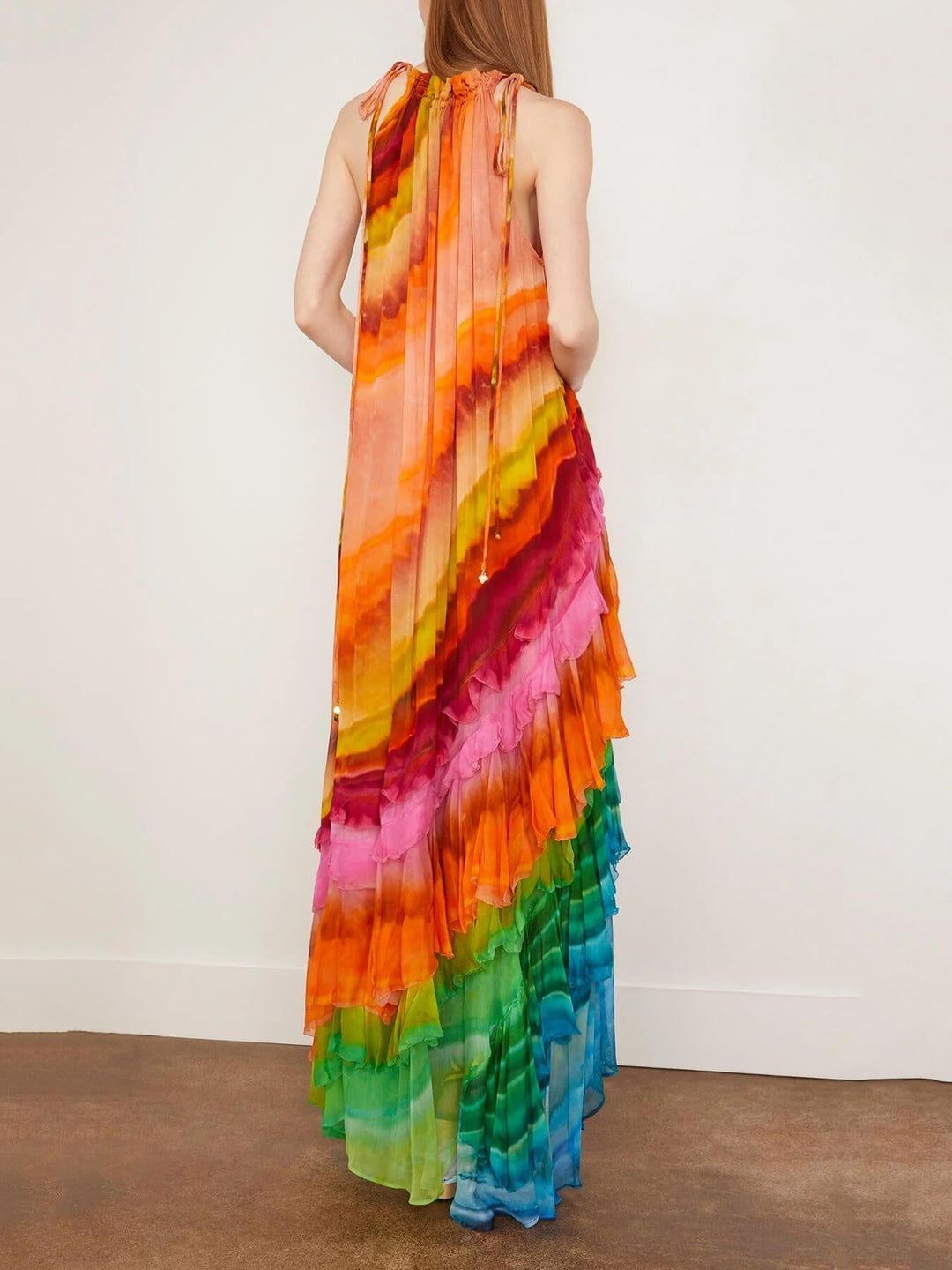 Solara | Radiant Ruffle Maxi Dress