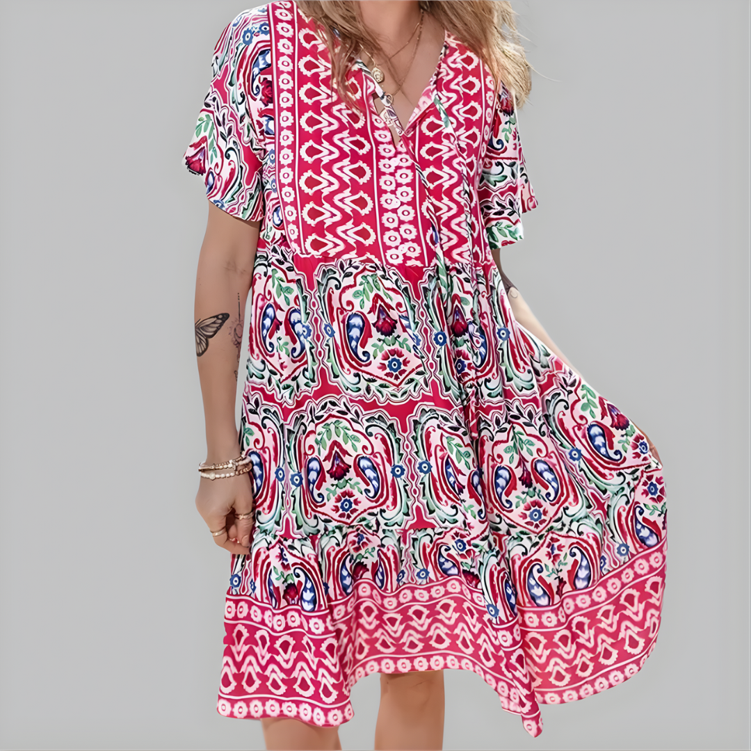 Elowen | Patterned Women’s Casual Dress