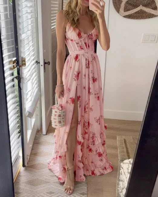 Juliette | Romantic floral maxi dress