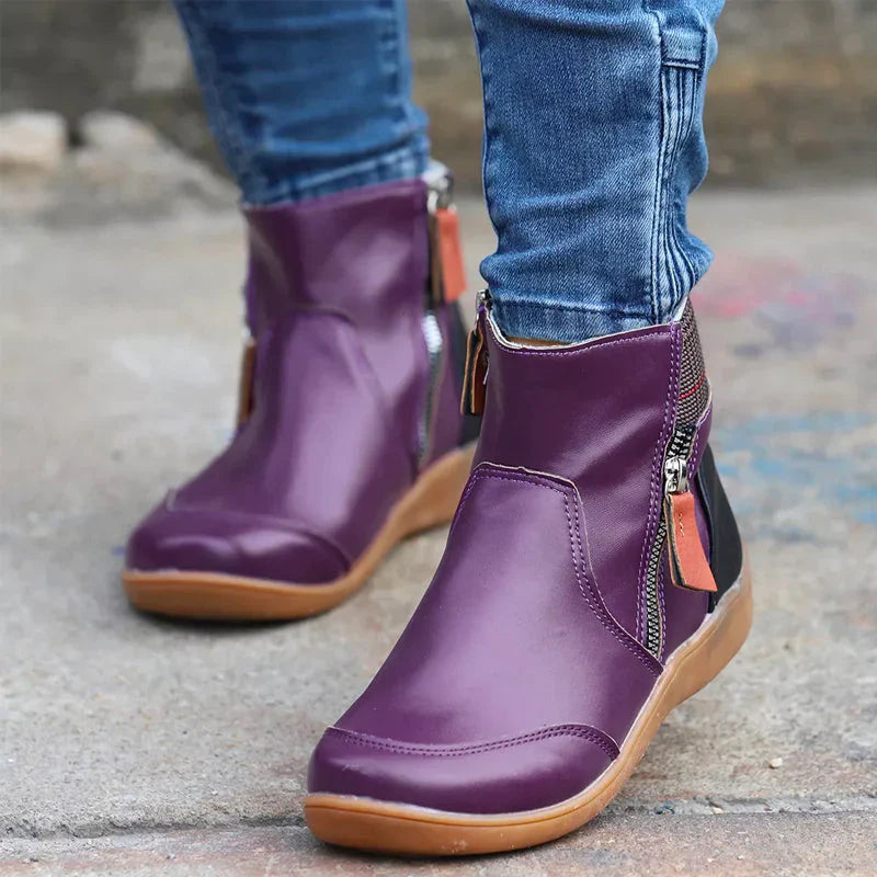 Elvoria | Cozy Comfort Ankle Boots
