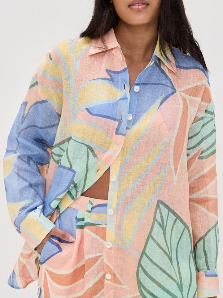 Sierra | Printed Button-Up Co-ord Set