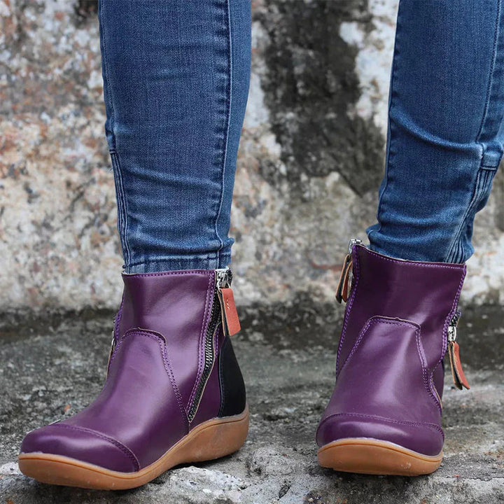 Elvoria | Cozy Comfort Ankle Boots