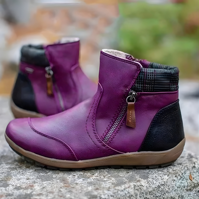 Elvoria | Cozy Comfort Ankle Boots