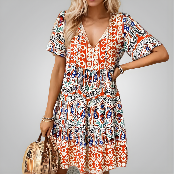 Elowen | Patterned Women’s Casual Dress