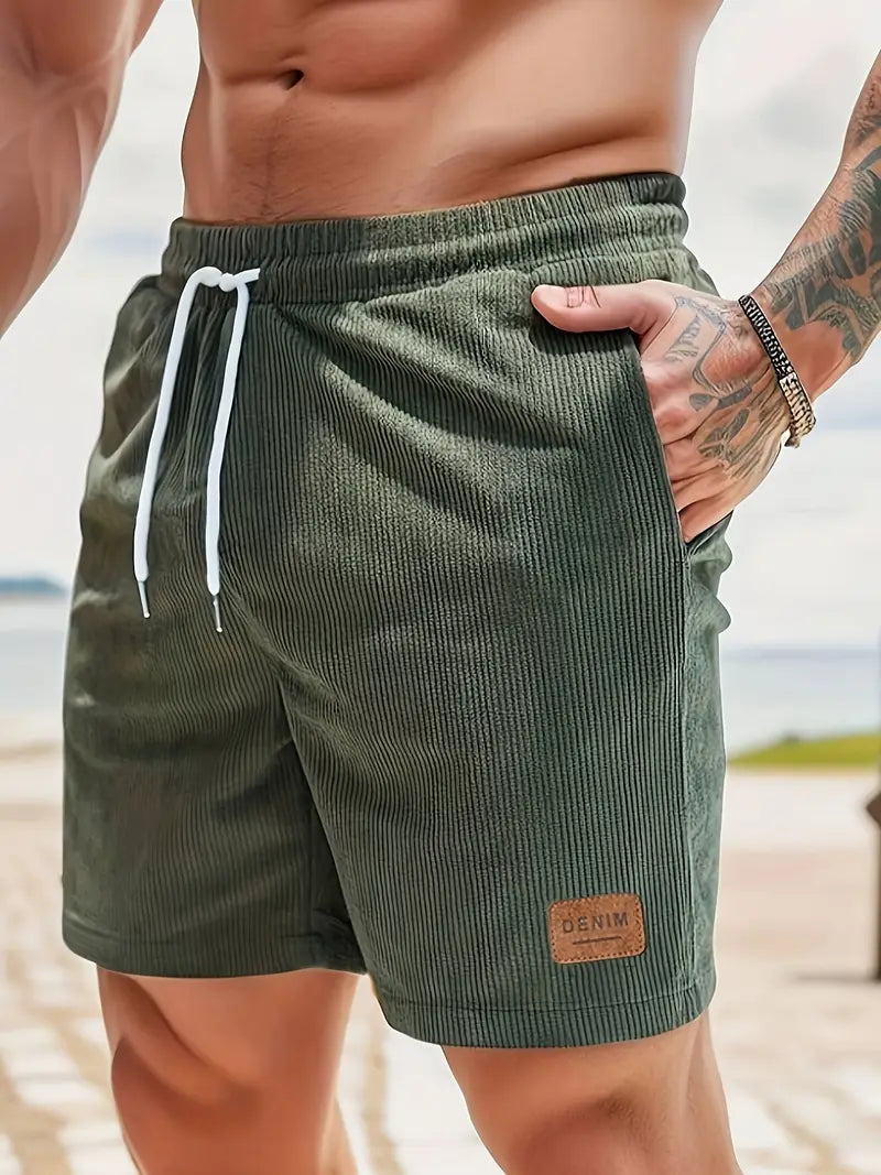 Logan | Relaxed Drawstring Beach Shorts
