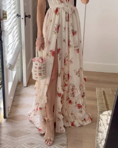 Juliette | Romantic floral maxi dress