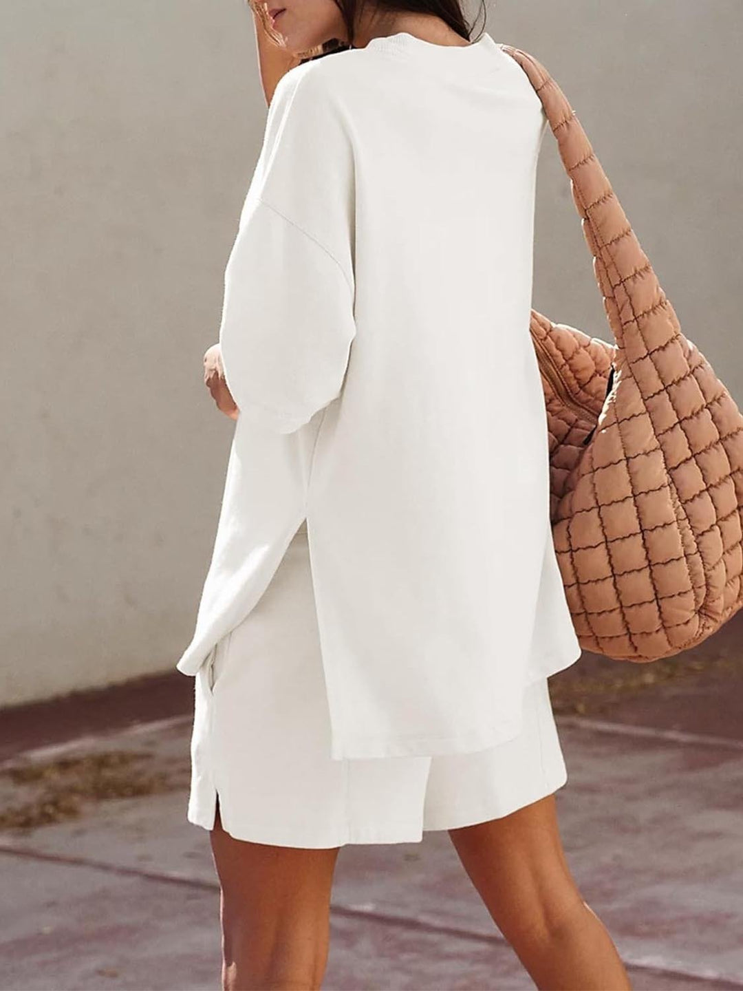 Mila | Oversized Top & Shorts Set