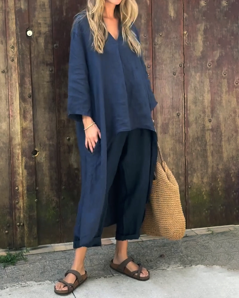 Aveline | Relaxed Two-Piece Lounge Set