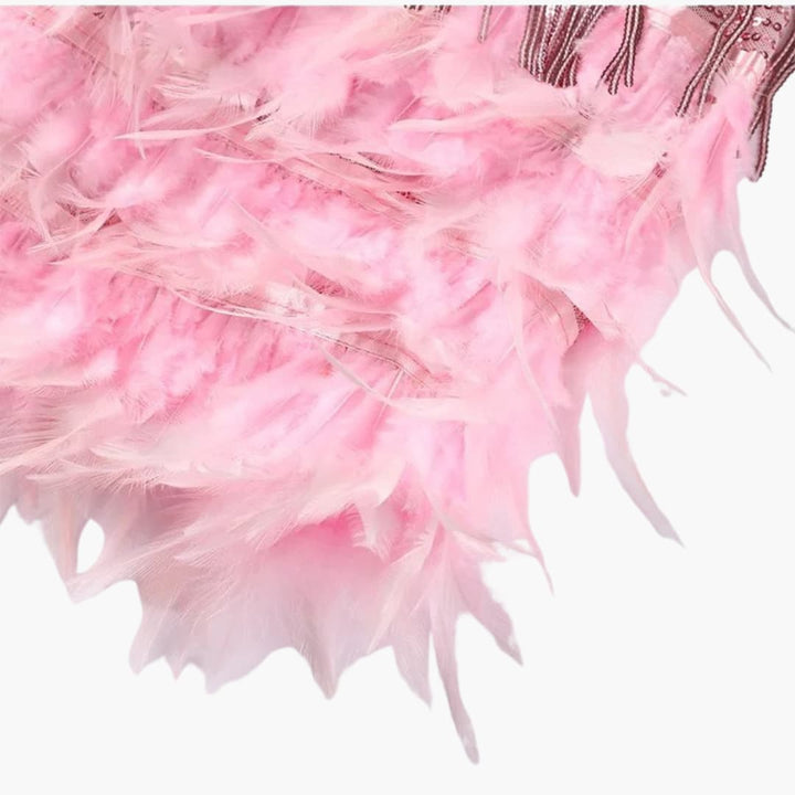 Elowen | Elegant Fringe Party Dress