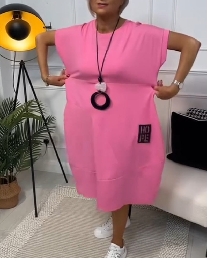 Clara | Casual Loose-Fit Midi Dress