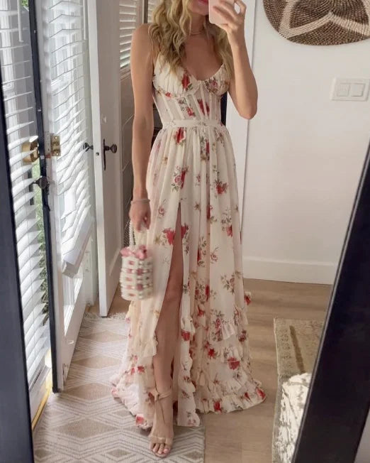 Juliette | Romantic floral maxi dress