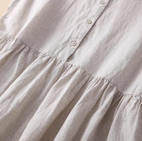 Celestine | Elegant Belted Shirt Dress