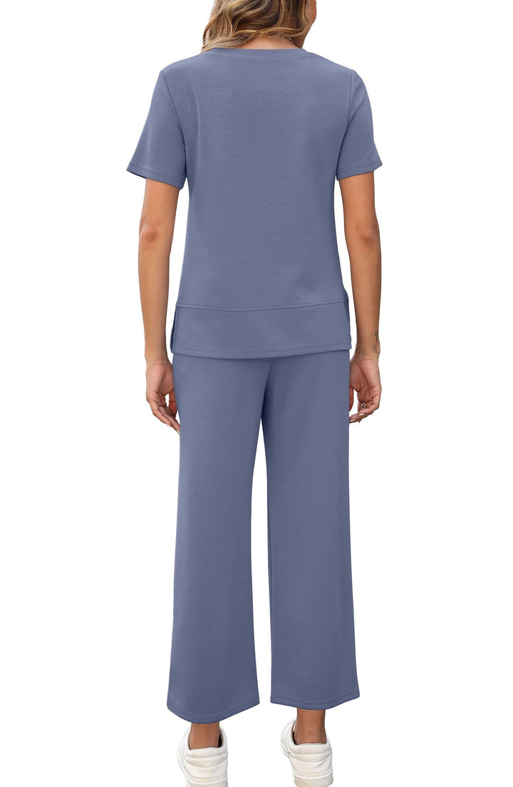 Aveline | Relaxed Wide-Leg Two-Piece Set