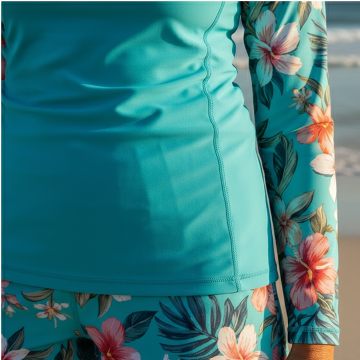 Seravia | Long Sleeve Rash Guard Swim Set