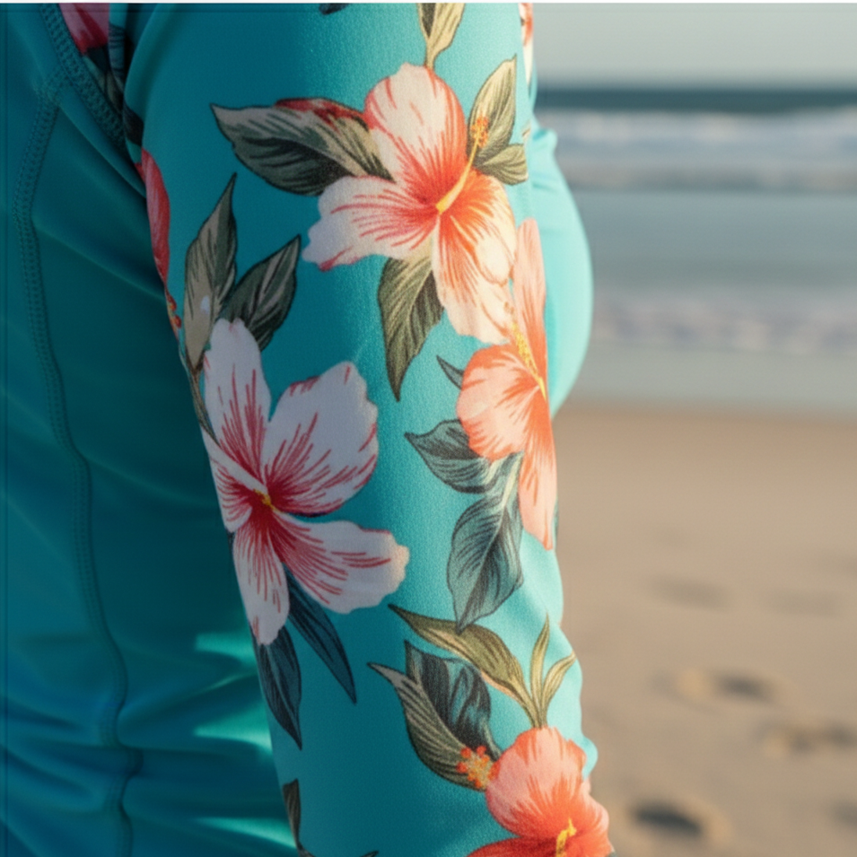 Seravia | Long Sleeve Rash Guard Swim Set