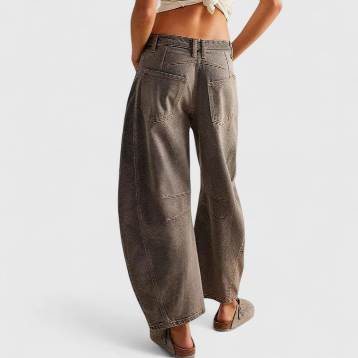 Reese | Relaxed Wide-Leg Denim Pants