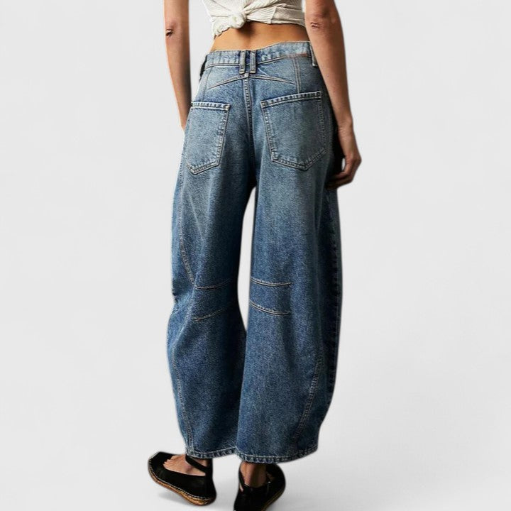 Reese | Relaxed Wide-Leg Denim Pants