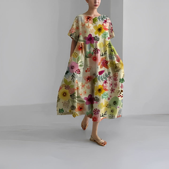 Maelis | Artistic Oversized Flow Dress