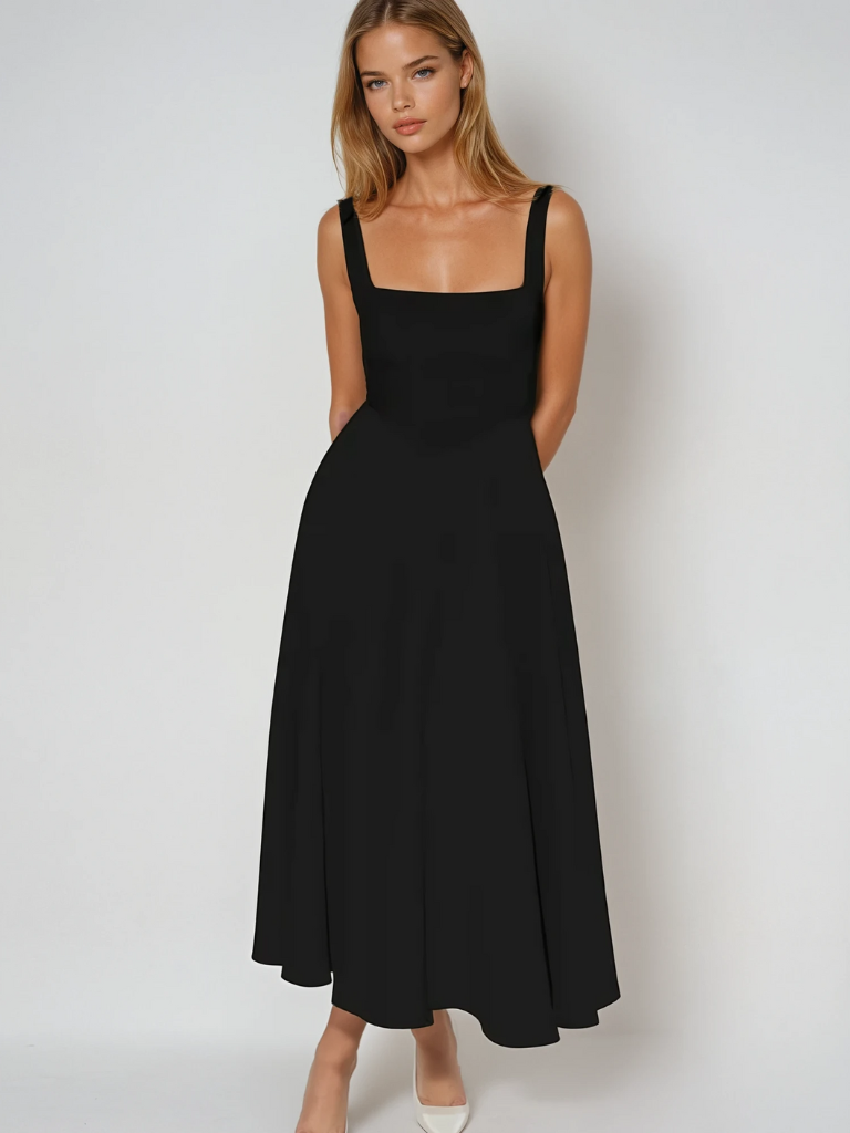 Alina | Flattering Fit Midi Dress