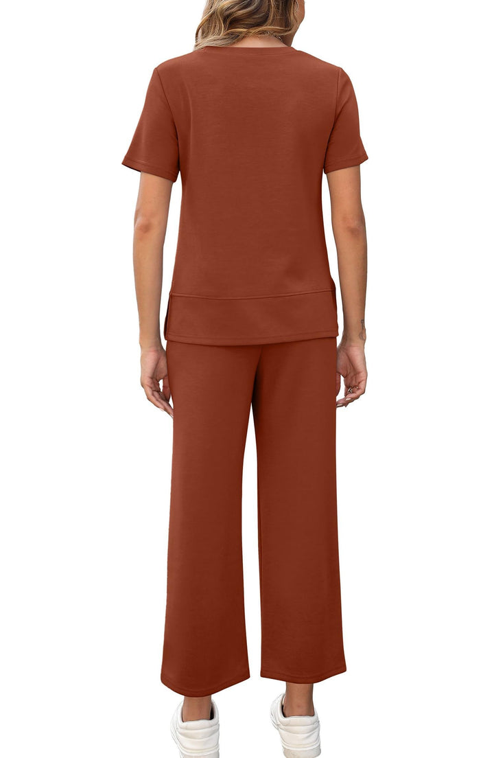 Aveline | Relaxed Wide-Leg Two-Piece Set