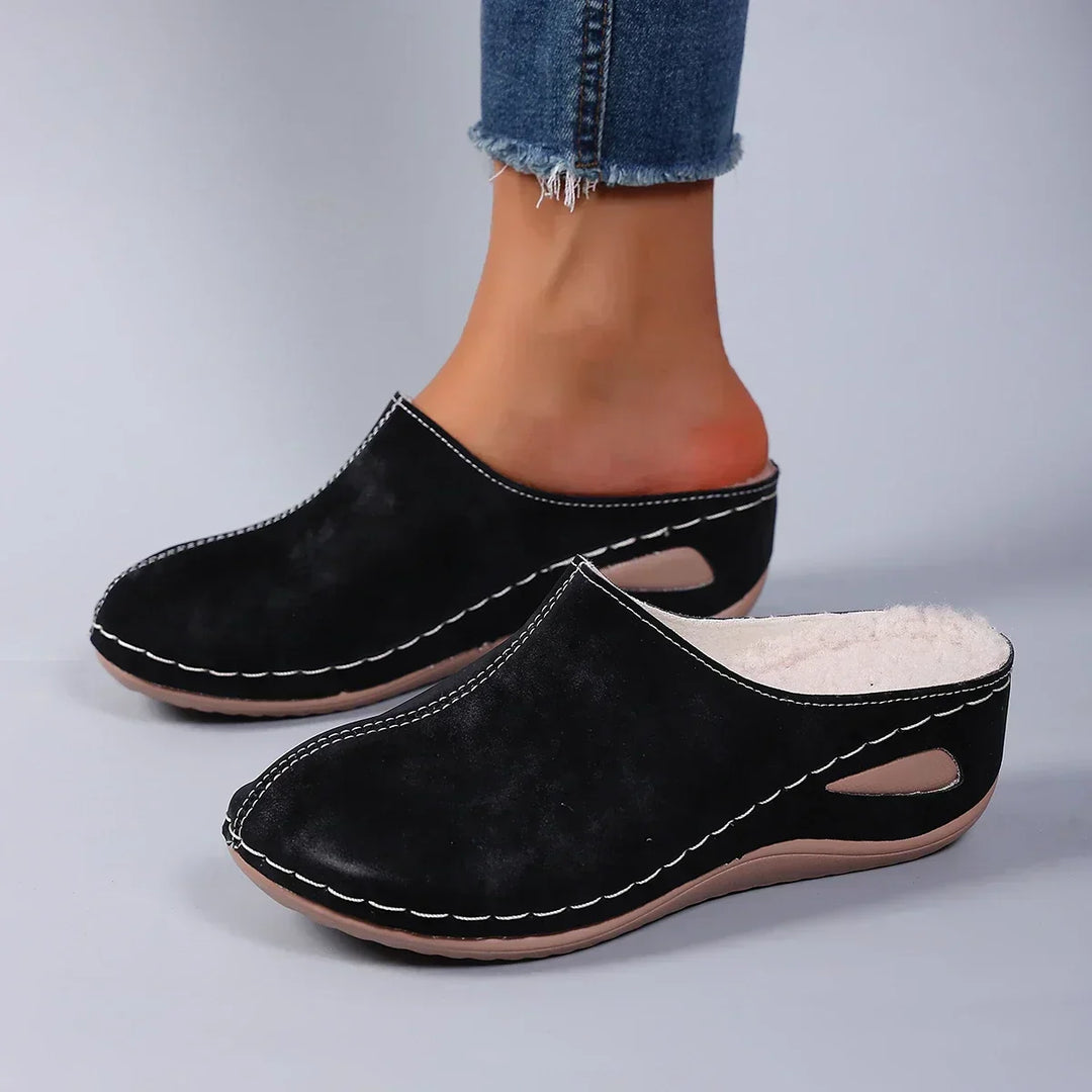 Caitlin | Warm Slip On Ortho Slippers