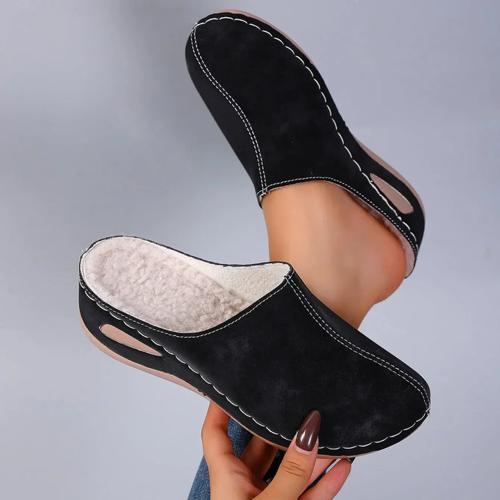 Caitlin | Warm Slip On Ortho Slippers