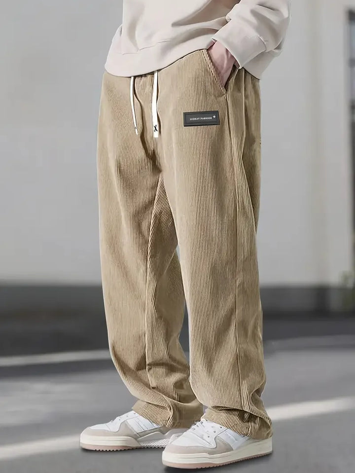 Ravion | Relaxed Corduroy Casual Pants