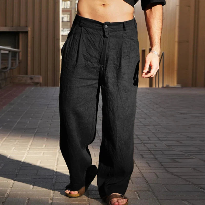 Darian | Relaxed Fit Men’s Wide-Leg Pants