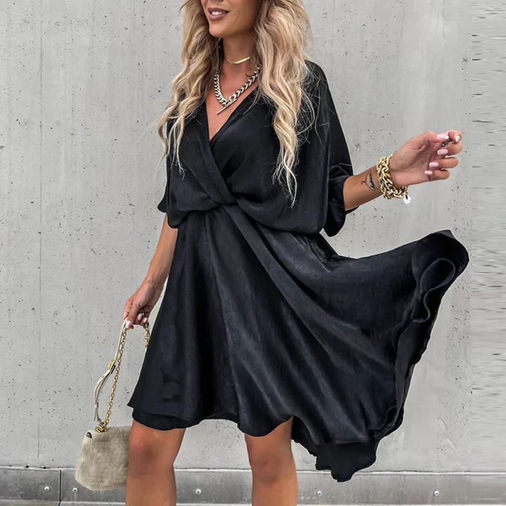 Vayla | Flowing Draped Summer Dress