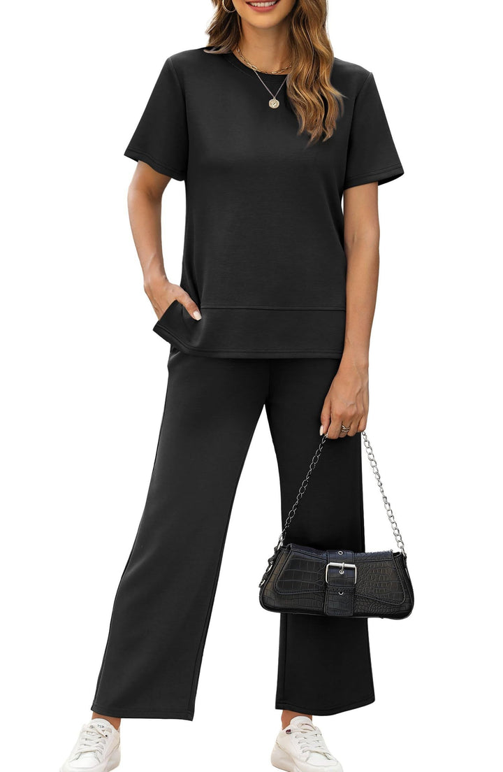 Aveline | Relaxed Wide-Leg Two-Piece Set