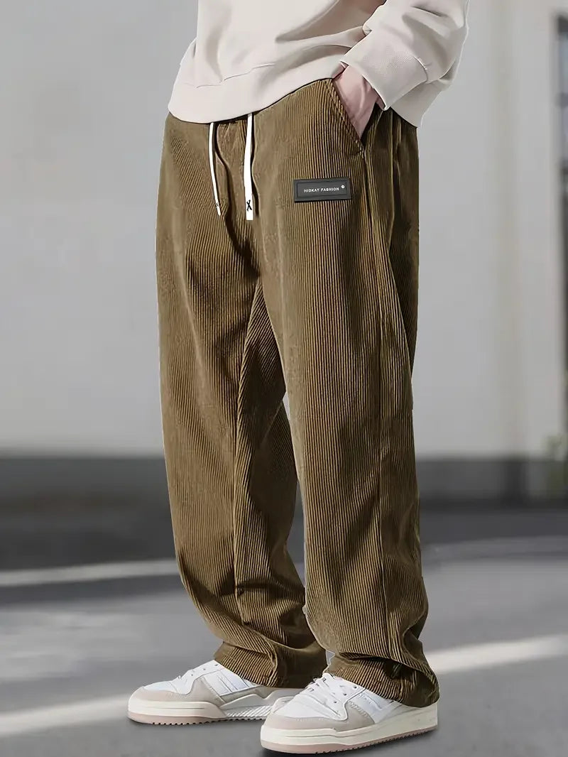 Ravion | Relaxed Corduroy Casual Pants