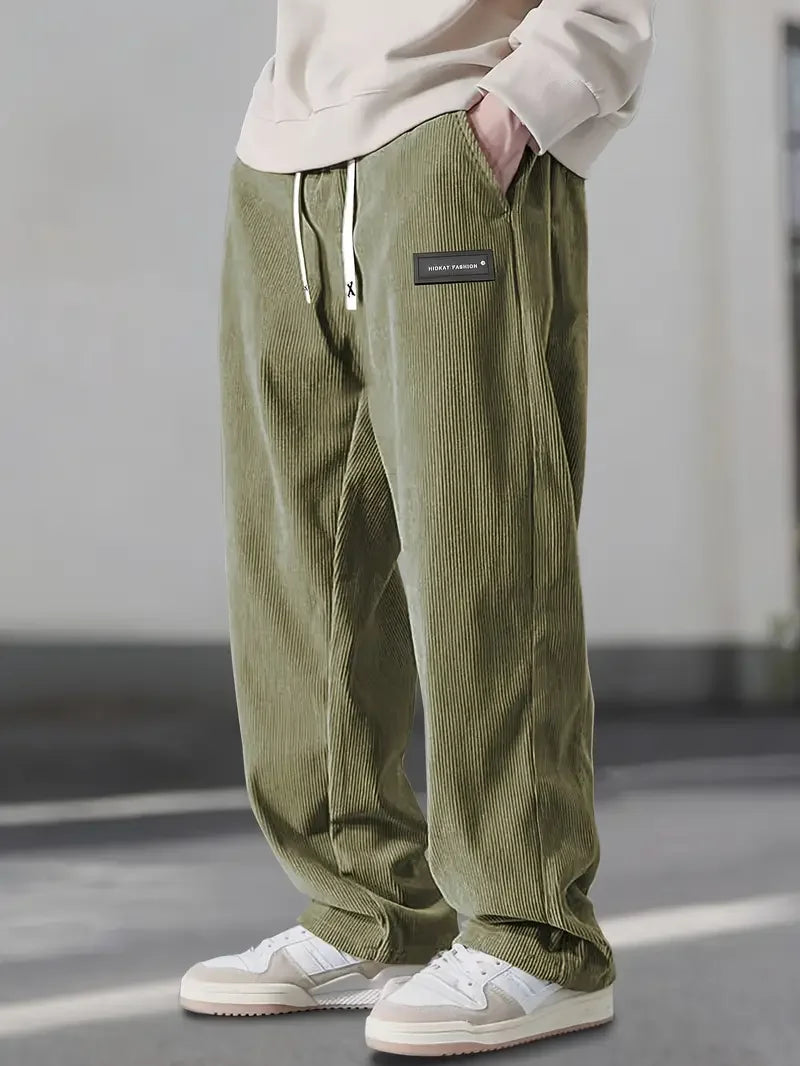 Ravion | Relaxed Corduroy Casual Pants