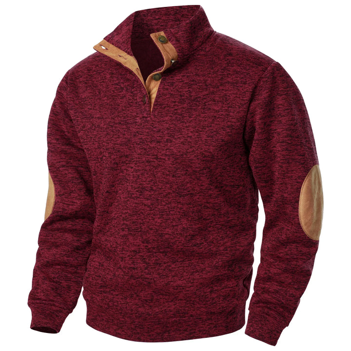 Grayson | Casual Men’s Quarter-Button Pullover