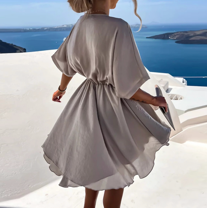 Vayla | Flowing Draped Summer Dress