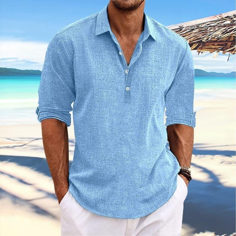 Atlas | Breezy Beach Shirt, Relaxed Confidence