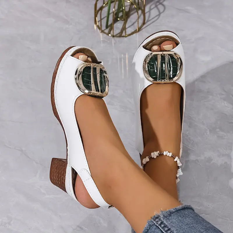Mirelle | Chic Heel Sandals, Everyday Elegance