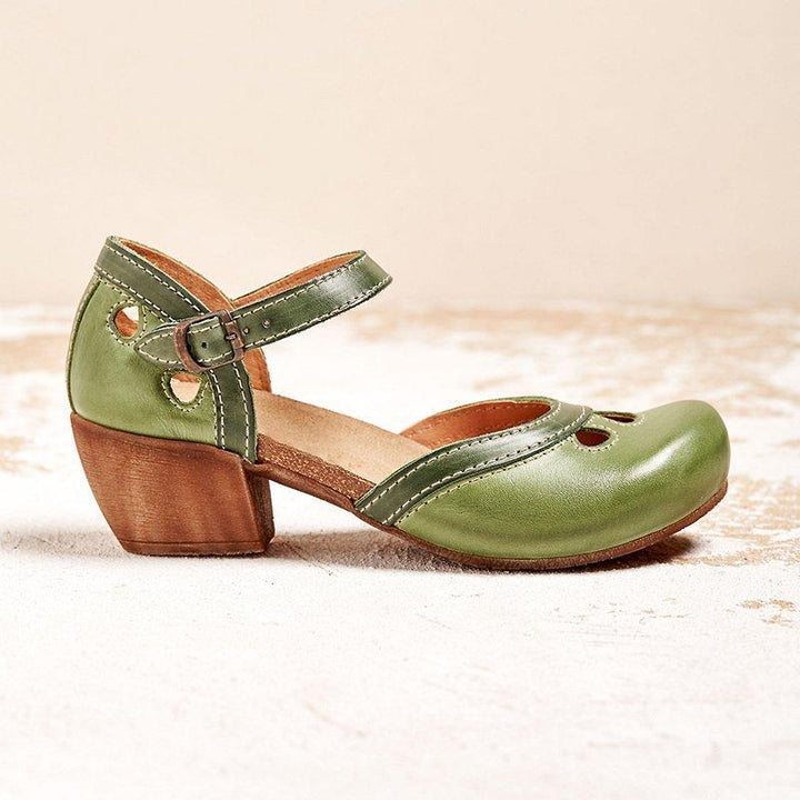 Claribel | Vintage Two-Tone Sandals