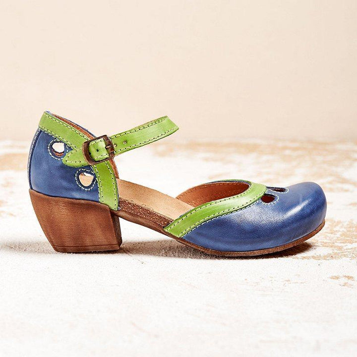 Claribel | Vintage Two-Tone Sandals