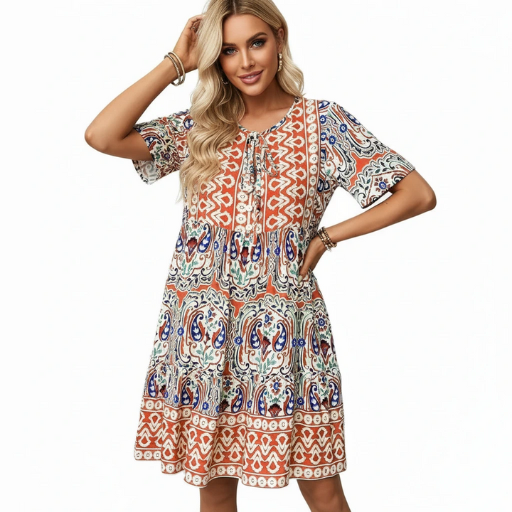 Elowen | Patterned Women’s Casual Dress