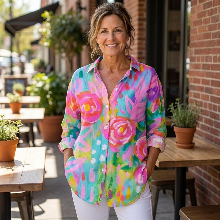 Liora | Colourful Statement Shirt, Instant Confidence
