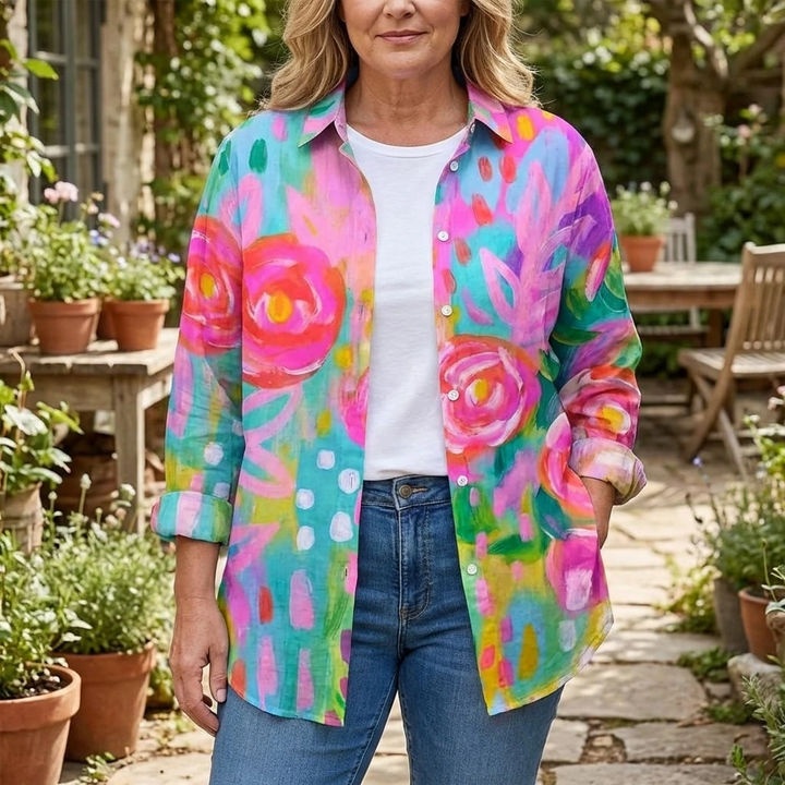 Liora | Colourful Statement Shirt, Instant Confidence